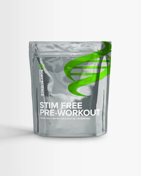 Body Science Stim-Free PWO Sour Cola, 420 g