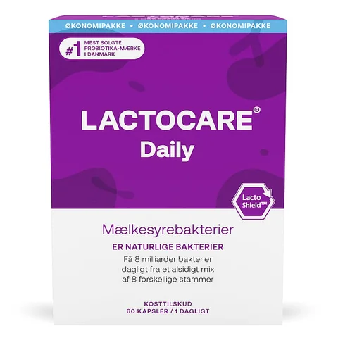 Lactocare Daily, 60 kapsler