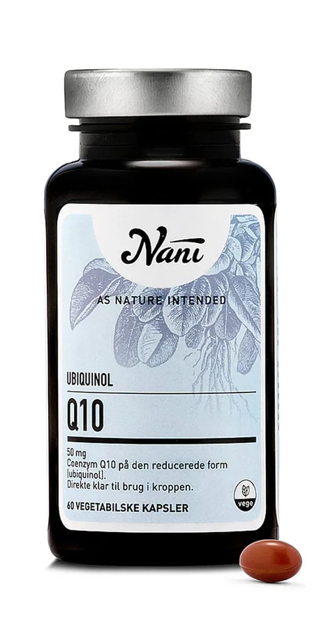 Nani Q10 Ubiquinol Vegetabilsk, 60 kapsler