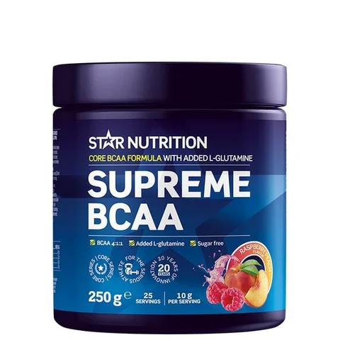 Star Nutrition Supreme BCAA Raspberry Peach, 250 g