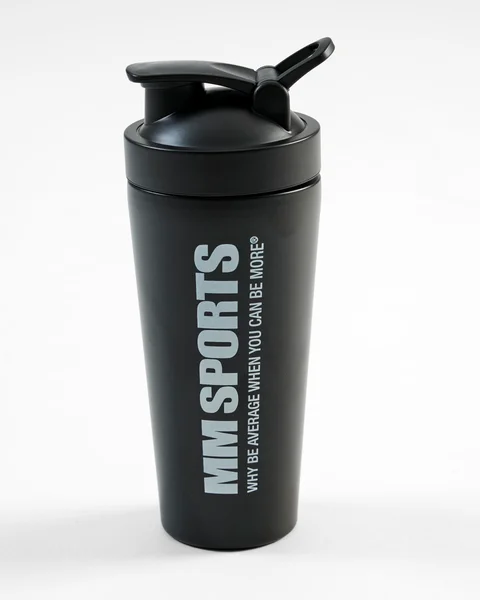 MM Sports Steel Shaker V2 Black 887 ml