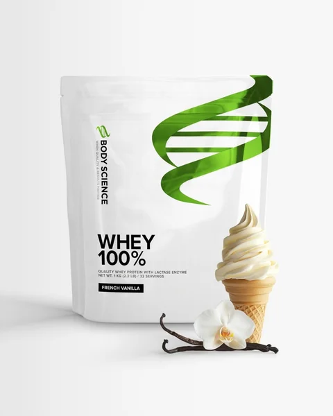 Body Science Whey 100% French Vanilla, 1 kg